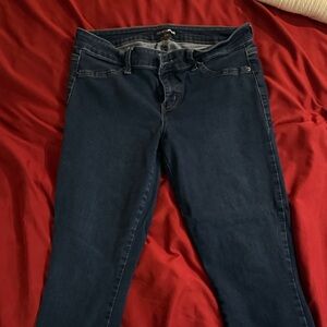 Fashion Nova Dark Blue Skinny Jeans